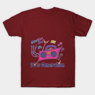 90's generation Enjoy Your Day T-Shirt